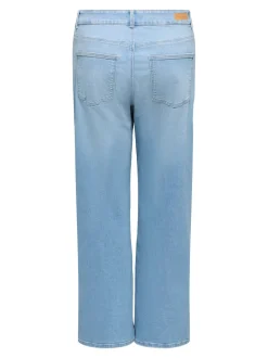 CARJUICY Hohe Taille Weiter Beinschnitt Jeans
