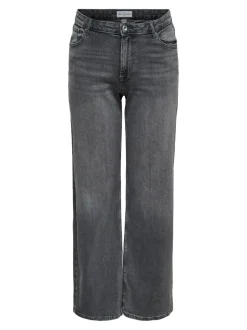 CARJULLES Mittlere Taille Weiter Beinschnitt Jeans