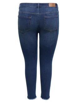 CARLACE Mittlere Taille Skinny Fit Knöchellang Jeans