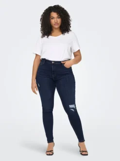 CARLAOLA Hohe Taille Skinny Fit Jeans