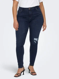 CARLAOLA Hohe Taille Skinny Fit Jeans