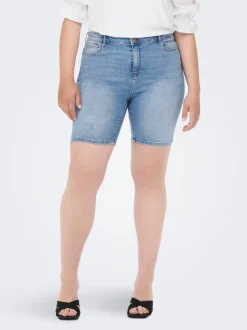CARLAOLA Skinny Fit Jeans-Shorts