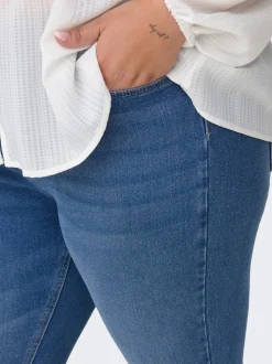 CARLUNA Hohe Taille Skinny Fit Jeans