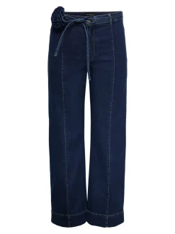 CARMADISON Hohe Taille Weiter Beinschnitt Jeans