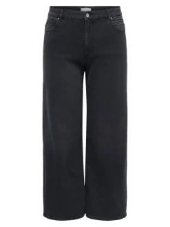 CARMADISON Hohe Taille Weiter Beinschnitt Jeans