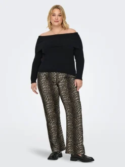 CARMADISON Normal geschnitten Hose mit weitem Beinschnitt