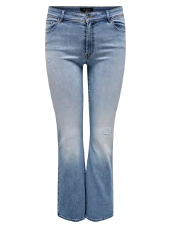 CARMAYA Hohe Taille Flared Jeans
