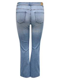 CARMAYA Hohe Taille Flared Jeans