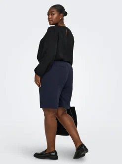 CARMIA Hohe Taille Normal geschnitten Shorts