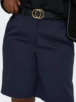 CARMIA Hohe Taille Normal geschnitten Shorts