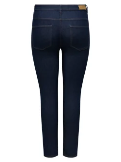 CARMILA-IRIS Hohe Taille Skinny Fit Knöchellang Jeans
