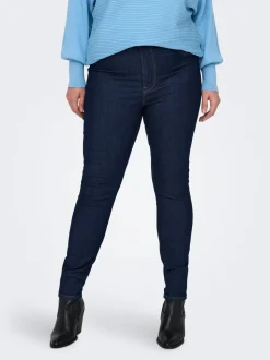 CARMILA-IRIS Hohe Taille Skinny Fit Knöchellang Jeans