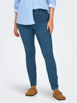 CARMILA-IRIS Hohe Taille Skinny Fit Knöchellang Jeans