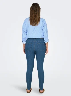 CARMILA-IRIS Hohe Taille Skinny Fit Knöchellang Jeans