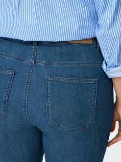 CARMILA-IRIS Hohe Taille Skinny Fit Knöchellang Jeans