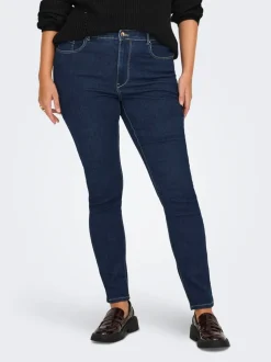 CARROSE Hohe Taille Skinny Fit Jeans