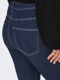 CARROSE Hohe Taille Skinny Fit Jeans