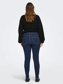 CARROSE Hohe Taille Skinny Fit Jeans