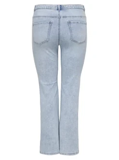 CARROSE Hohe Taille Retro-Fit, ausgestellt Jeans