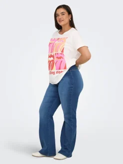 CARROYAL Mittlere Taille Flared Jeans