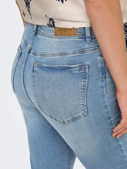 CARSALLY Hohe Taille Flared Jeans