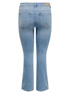 CARSALLY Hohe Taille Flared Jeans