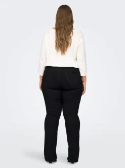 CARSALLY Hohe Taille Flared Jeans