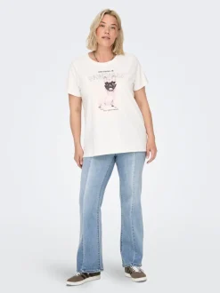 CARSALLY Mittlere Taille Flared Jeans