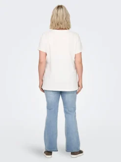 CARSALLY Mittlere Taille Flared Jeans