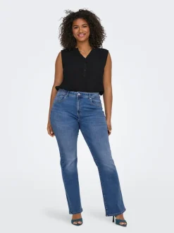 CARSALLY Mittlere Taille Flared Jeans
