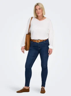 CARSALLY Mittlere Taille Skinny Fit Jeans