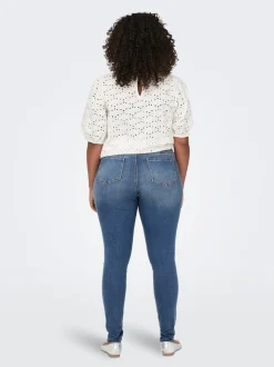 CARSALLY Mittlere Taille Skinny Fit Jeans