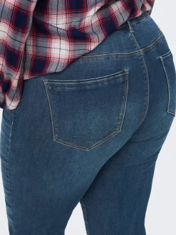 CARSALLY Mittlere Taille Slim Fit Jeans