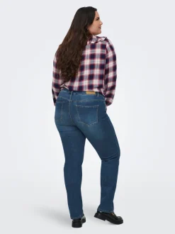 CARSALLY Mittlere Taille Slim Fit Jeans