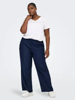 CARSANDY Normal geschnitten Hose mit weitem Beinschnitt