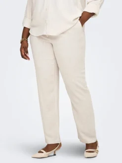 CARSIESTA Gerade geschnitten Leinen Hose