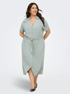 CARSIESTA Leinen Langes Kleid