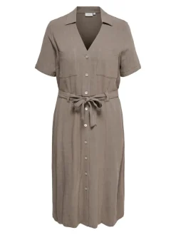 CARSIESTA Leinen Langes Kleid