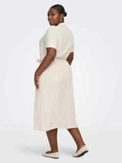 CARSIESTA Leinen Langes Kleid