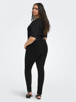 CARSNOW Super-High Waist Skinny Fit Jeans