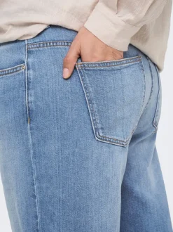 CARSONNY Hohe Taille Normal geschnitten Jeans-Shorts
