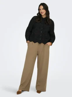 CARSTILLA Normal geschnitten Hose mit weitem Beinschnitt