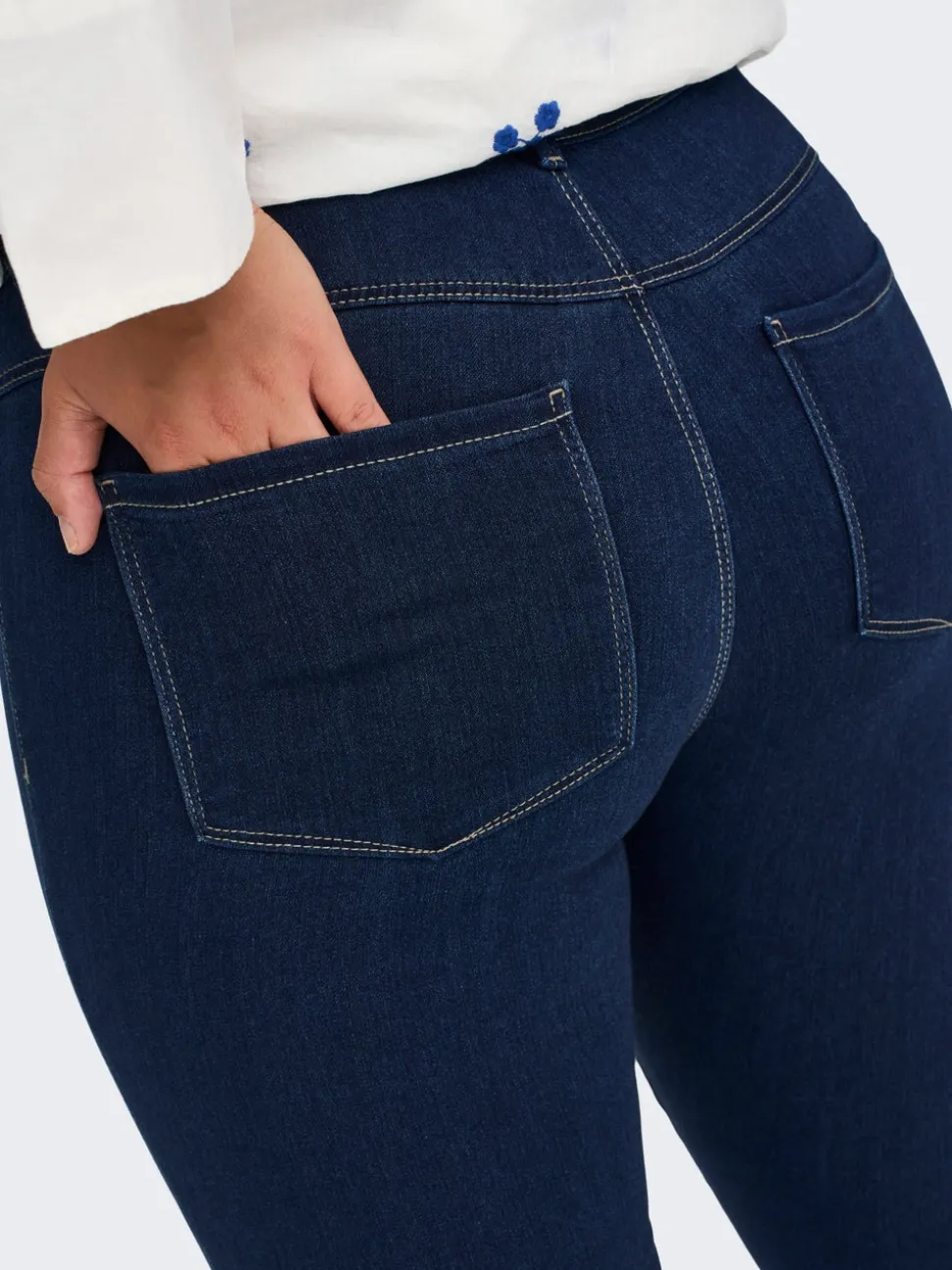 CARSTORM Hohe Taille Skinny Fit Jeans