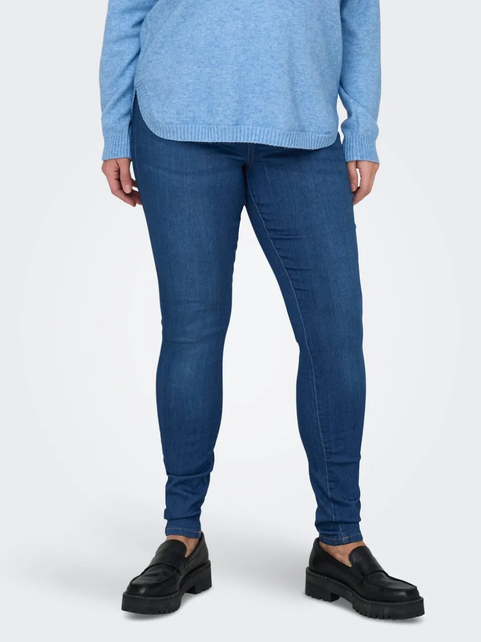 CARSTORM Hohe Taille Skinny Fit Jeans
