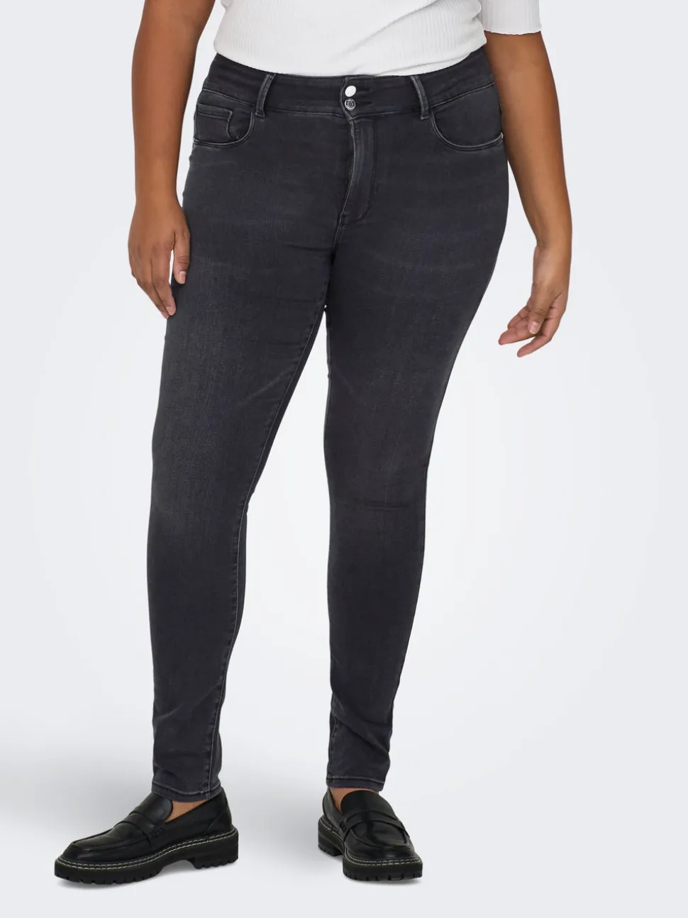 CARSTORM Hohe Taille Skinny Fit Jeans