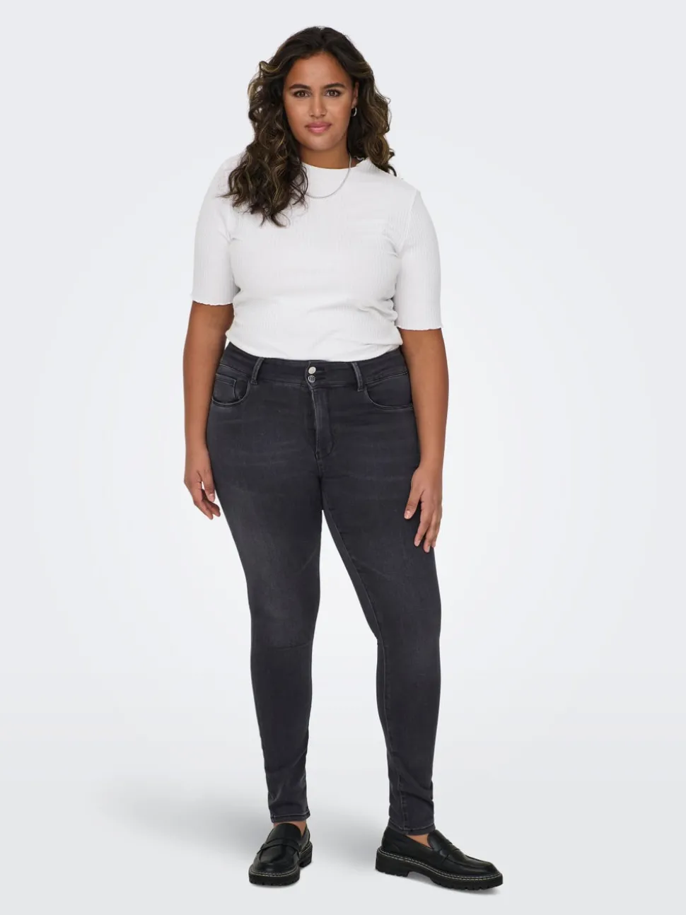 CARSTORM Hohe Taille Skinny Fit Jeans