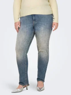CARSUI Hohe Taille Slim Fit Jeans