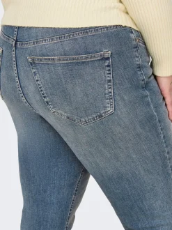 CARSUI Hohe Taille Slim Fit Jeans