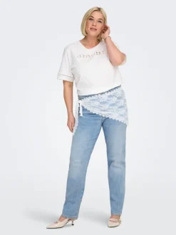 CARSUI Mittlere Taille Slim Fit Jeans