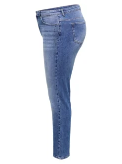 CARSUI Mittlere Taille Slim Fit Jeans